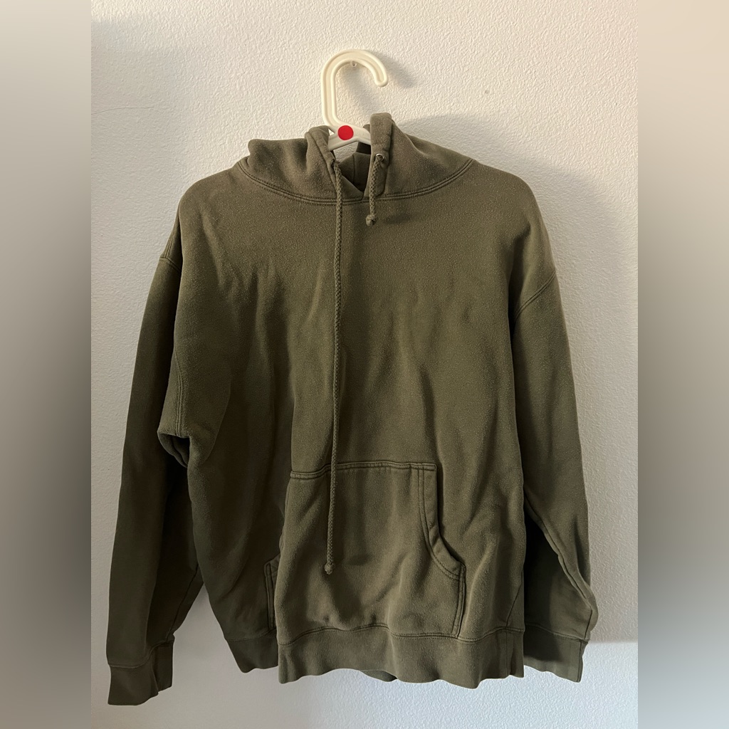 Shine 757 Olive Green Hoodie Size Xl